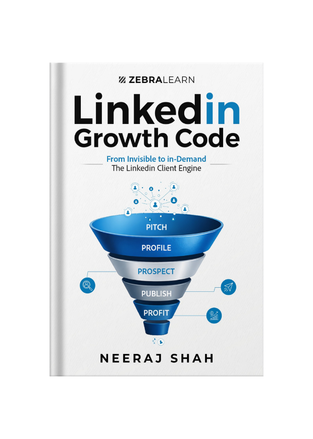 The LinkedIn Growth Code by Neeraj Shah, published by ZebraLearn